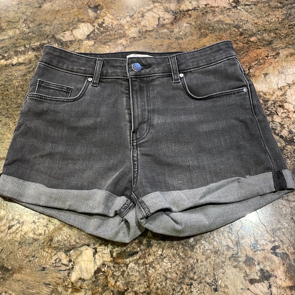Grey Black Shorts